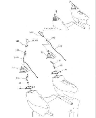 YN03M01498P1 Boot Excavator Wear Parts For SkSK330-8 SK350LC-8
