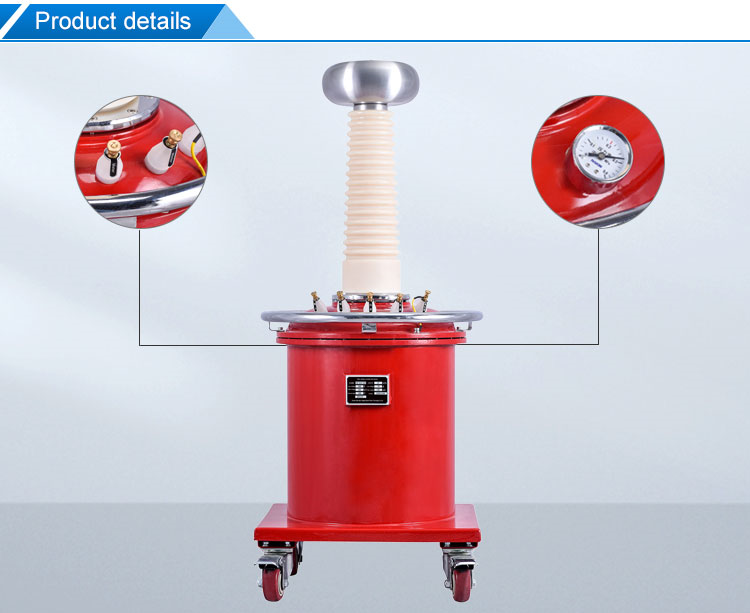 0-300kV SF6 Insulated High Voltage Test Transformer For Substation Maintenance