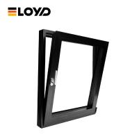 Anodizado Upvc Arquitetônico Alumínio Janela Duplo Painel Custom