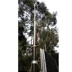 6m locking pneumatic telescopic mast for mobile CCTV vehicle telescoping mast antenna mast telecommunication tower mast
