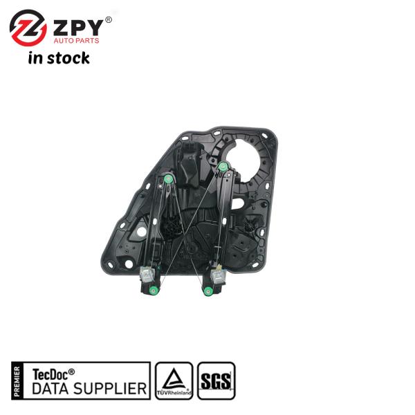 ZPY 7P6839461 Window Regulator Frame With Door Panel Rear L (Small Speaker) For Porsche Cayenne Turbo