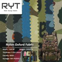 Da tela impermeável da cópia da camuflagem 600D do PVC nylon tecido durável