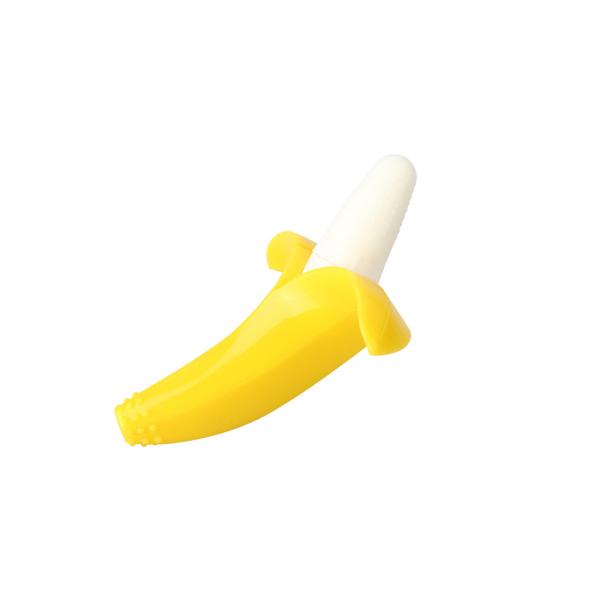 Slow Flow Teething Soothers Infant Pacifier Banana Shape Teething Soothers For Infants