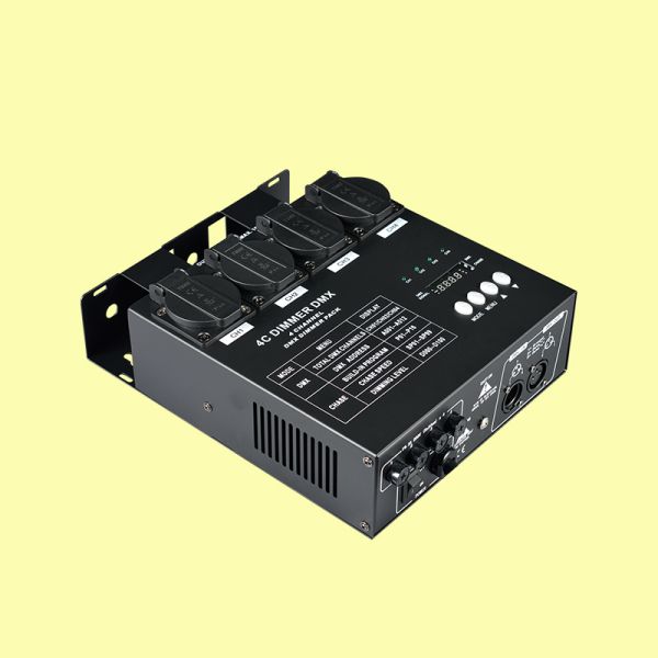 NEBULA 4 CH Channel DMX Digital Dimmer Switch Control Socket Dimmer Pack