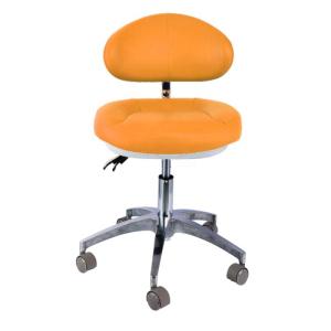 Micro Fiber Leather Dentist Stool Big Backrest Salon Stool Soft Cushion Surgical