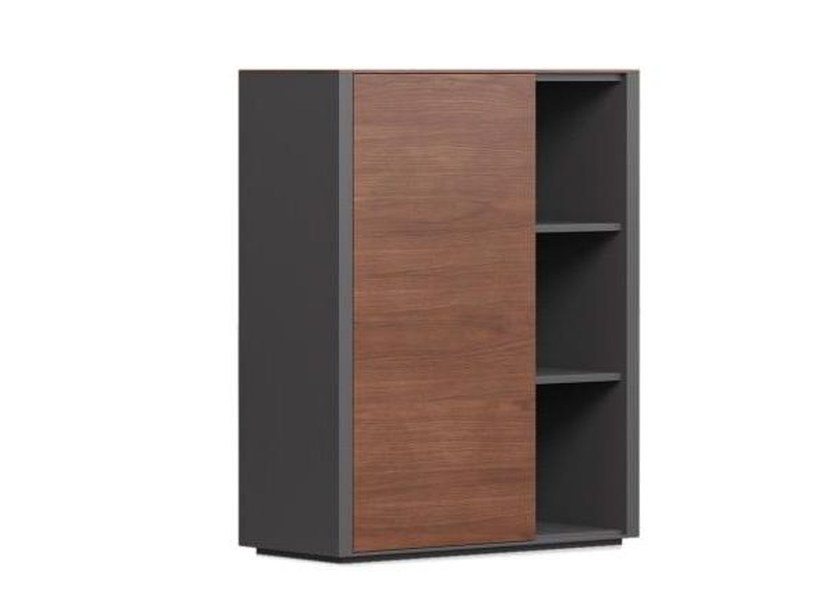 Larry 2 Semi Open Design File Cabinet with Modern Retro Styling and W2610*D400*H2000(mm) Dimensions