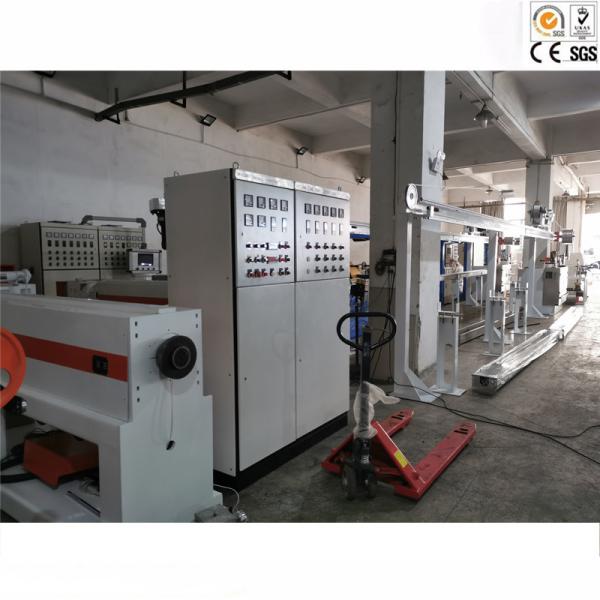 Single - Screw Wire Extrusion Machine  90mm Cable Extrusion Line 390kg / Hour