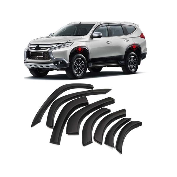 MOSUN Flexible Car Wheel Fender Flares , Extra Wide Body Fender Flares