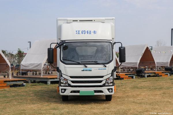 Jianglin 4.5T Single-row Extended Range Hybrid Refrigerated Truck