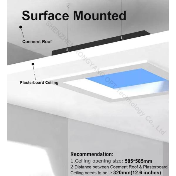 60x60 Natural Artificial LED Skylight 100W CCT 6500K Voice Control