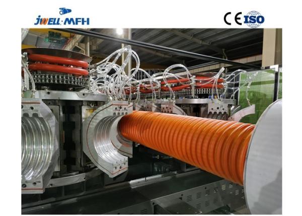 HDPE PP Double Wall Corrugated Pipe Production Machine with ABB inverter