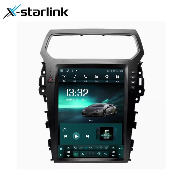 Android 12 Car Video 12.1 Inch Vertical Screen Navigation Carplay For Ford Explorer