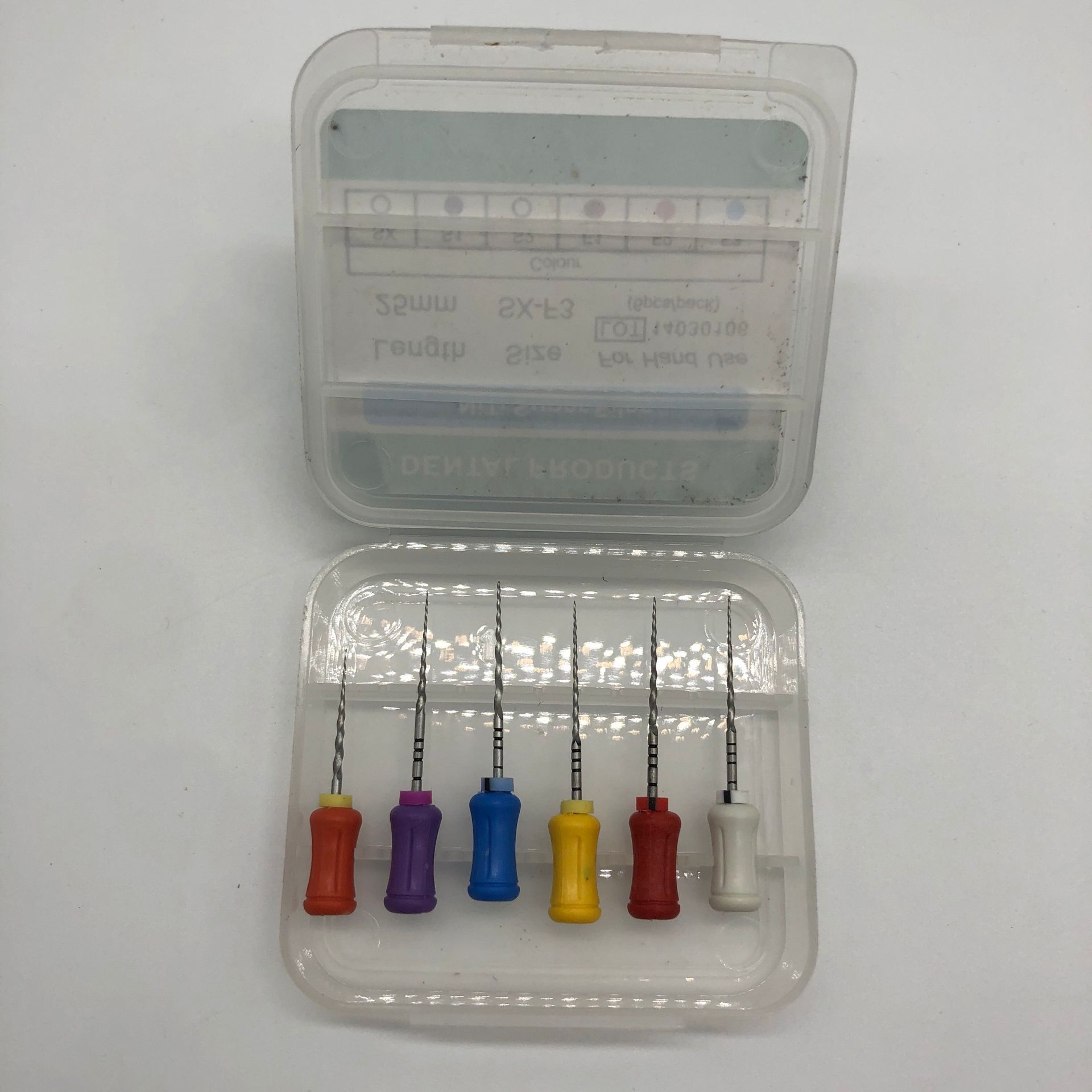 Рука SX-F3 использует файлы Niti Endo роторных файлов материальные зубоврачебные для канала корня