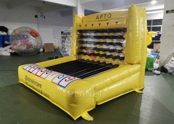 arrendamento inflável do jogo de Carvinal de encerado do PVC de 0.55mm Plato/jogo inflável gigante do prêmio de Plinko