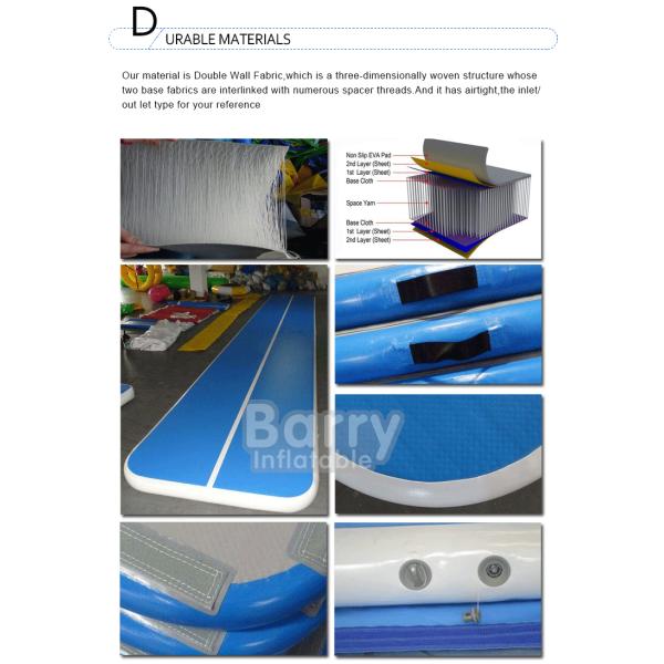 Коммерчески раздувной след воздуха/пурпурное падение Трак скачки воздуха для спорта гимнастики