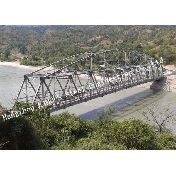 AWS D1.1D1.5 a fabriqué la norme en acier modulaire en acier de poutre en treillis de pont de Bailey