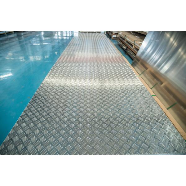 Diamond Embossed Aluminum Sheet Highly Durable 5052 Embossed Aluminum Plate
