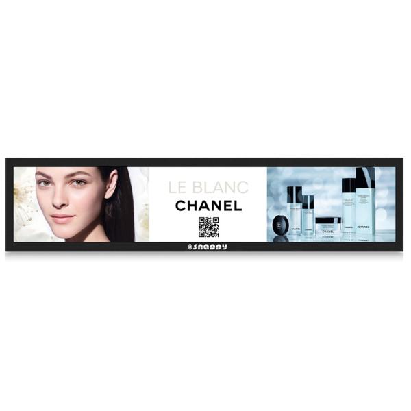28 Inch Android Ultra Wide Digital Signage 1920x360 Stretch Bar Type