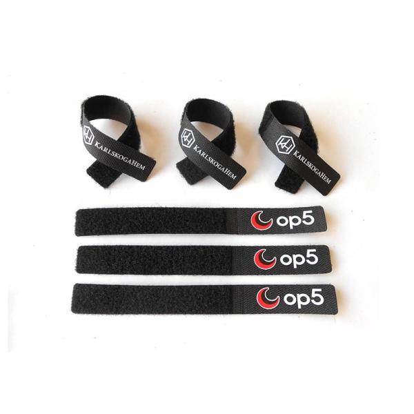 Laser Hole 100%Nylon Hook And Loop Fastening Tie