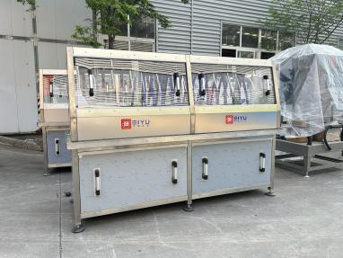 Heat Shrink Glass PE PET Plastic Bottle Blowing Machine For Aluminum Cans Packaging