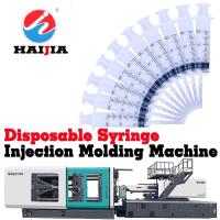 Machine hydraulique de moulage par injection de seringues avec l'écran d'affichage à cristaux liquides