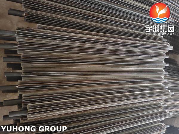 ASTM A179 Welding Longitudinal Fin Tube For Refrigeration And Cryogenic Systems