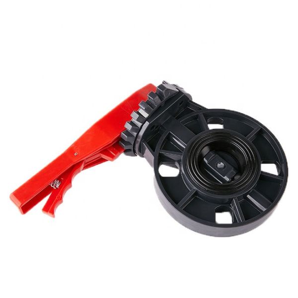 2in-8in PVC Manual High Quality Valves and Fittings Compact  Butterfly Valve for Water Applications Instock Supply