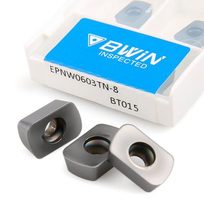 Tungsten Milling Carbide Insert Cnc Epnw0603tn Cutting Tool Cast Iron Black Coated