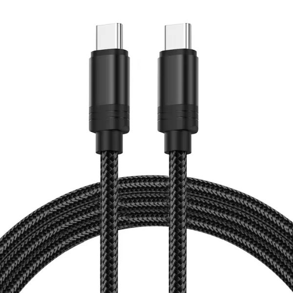 Nylon Braided USB 3.0 Type-C TO Type-C Cable wide compatibility C To C USB Cable