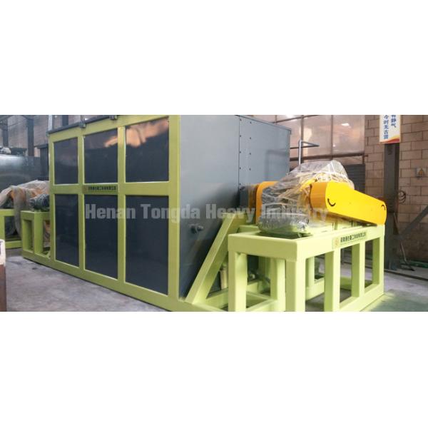Chicken Manure Horizontal Fermentation Tank Organic Fertilizer Compost Turner