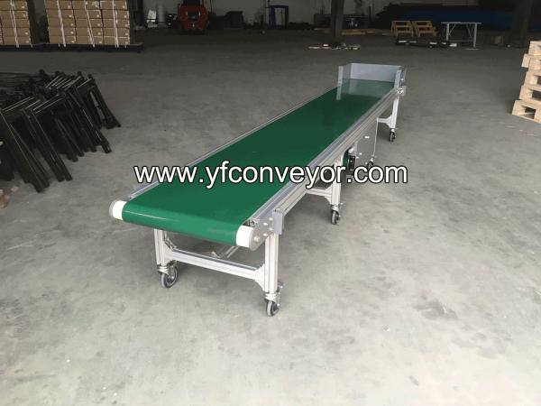 Mini Aluminum Type Flat PVC Belt Conveyors/Small Belt Conveyor