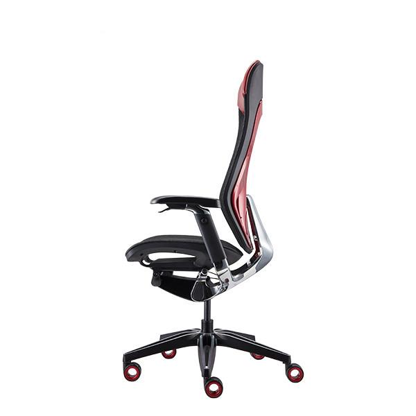 Roc Chair Red Luxury Height Adjustable Racing Chair Ergonomic Swivel Gaming Chairs