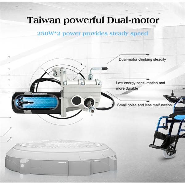 Кресло-коляска анти- легковеса скида W5213 электрическая, кресло-коляска привода 24V портативная