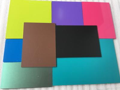 Sistema de alumínio composto cinzento do painel de PVDF com força de casca alta