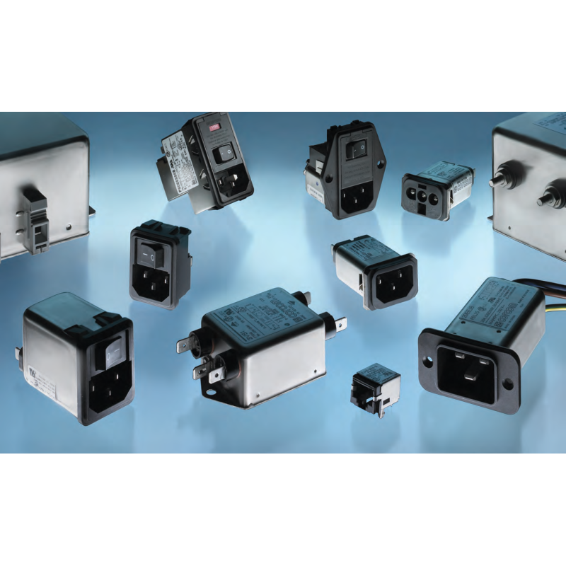 Single Stage EMI RFI Filter TE Connectivity PM0S0SBX0 Corcom Product for HVAC