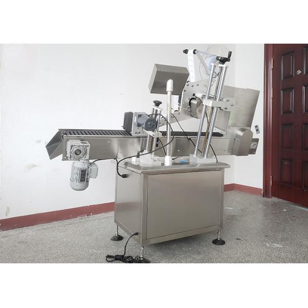 Adhesive Label Applicator Machine , Automatic Horizontal Labeling Machine