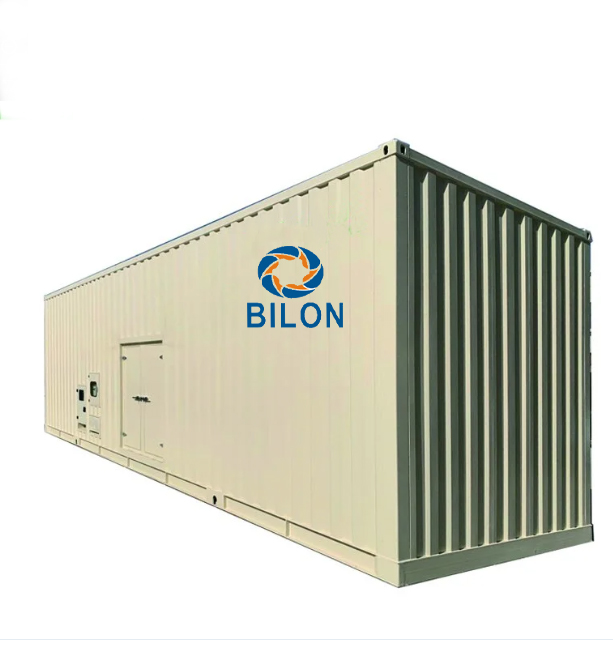 тип контейнера набора электрического генератора 40HQ 1000kVA 1500kVA дизельный