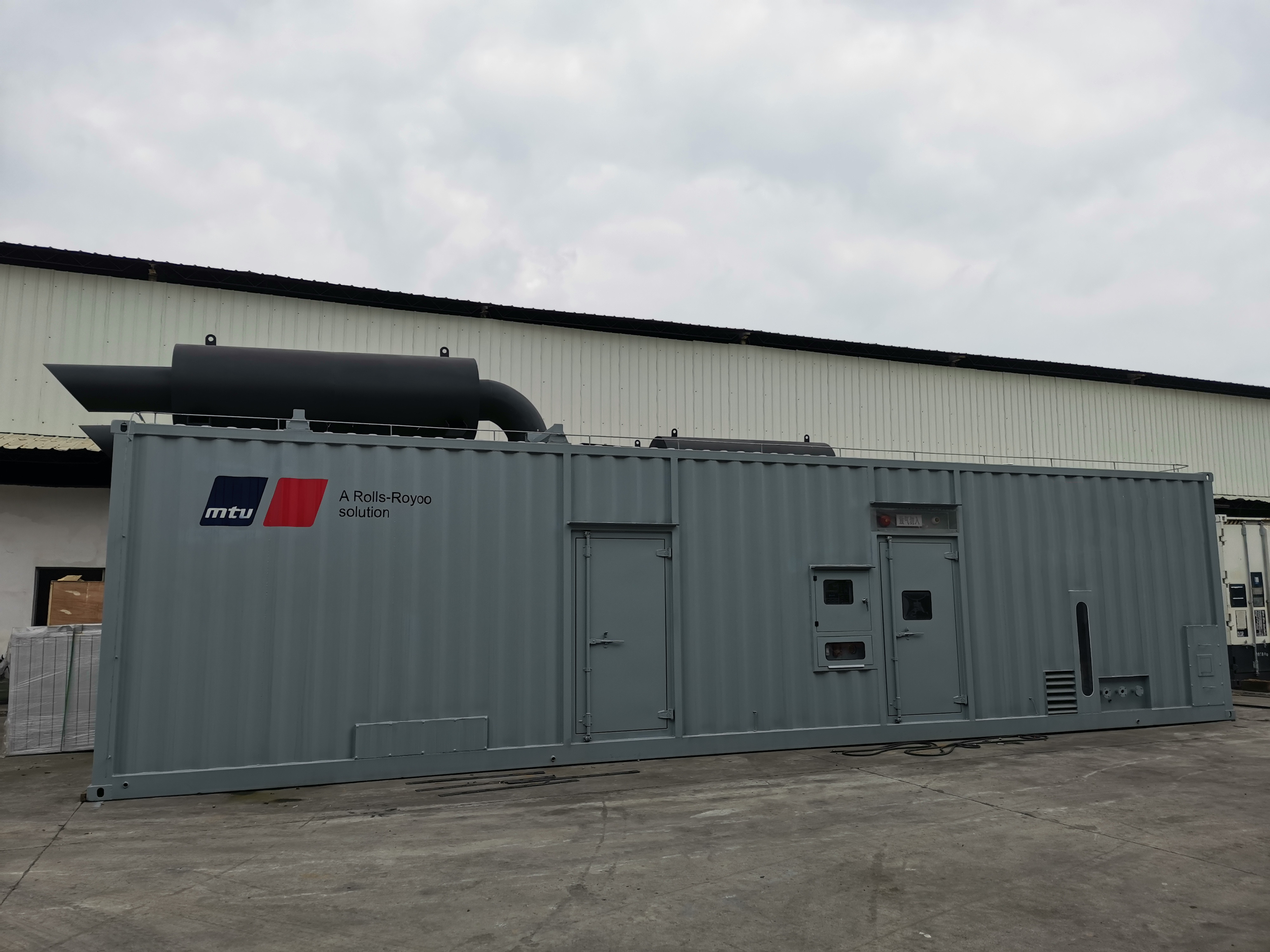 Генератор контейнера регулятора 2500kva ComAp дизельный звукоизоляционный