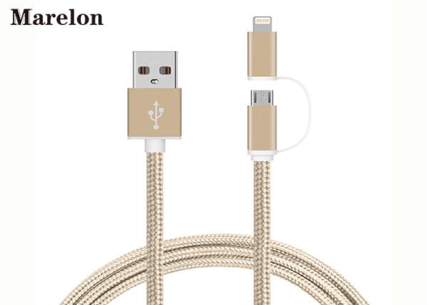 Copper Wire Computer USB Data Cable / Mobile Phone Cables Increases Durability