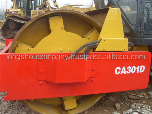 37 KW Used Dynapac CA30 CA25 Road Roller Drum Single Drum Roller For Road Construction