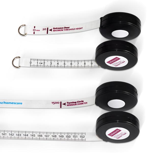 60 Inch 150cm Plastic Retractable Tape Measure With Full Color Print OEM