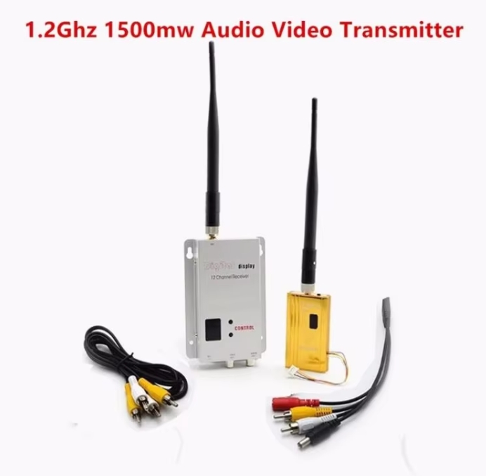 1.2G 1.5W FPV High Power Wireless Video Transceiver Transmitter ReceiverG 8W