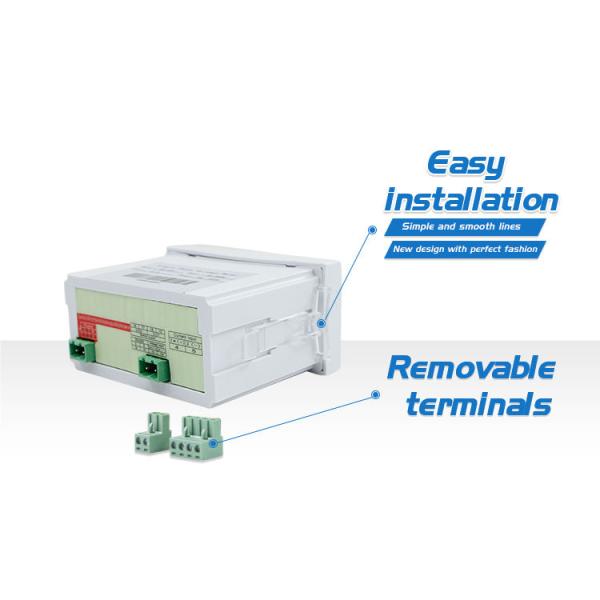 Power Distribution System LED AC/DC Power 48*96mm Digital Single-phase Voltage Meter