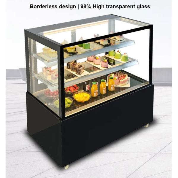 HGI 460L 580W Refrigerated вентиляторная система охлаждения витрины дисплея торта