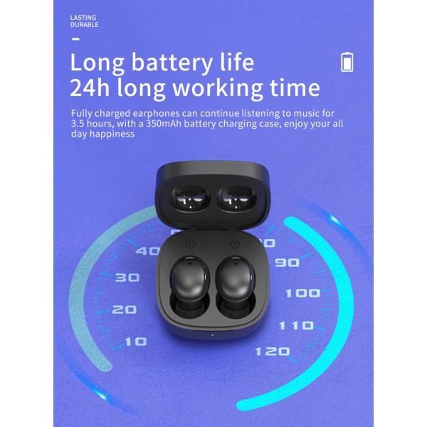 IPX5 Waterproof Lightweight Wireless Earbuds Noise Canceling XY-30