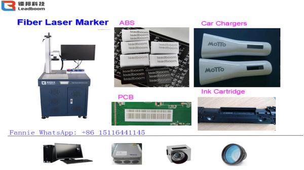 30W Air Cooling Fiber Laser Printing Machine For Glasses / Clocks / Watches