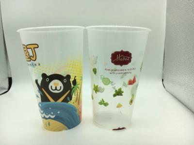 Body Stiffness Injection Molding Promotional Plastic Cup For Drinking Water Boba