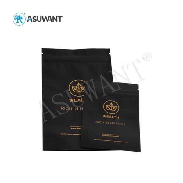 Zip Lock Medical Weed k Bags Runtz Custom Printed Matte / Glossy Surface