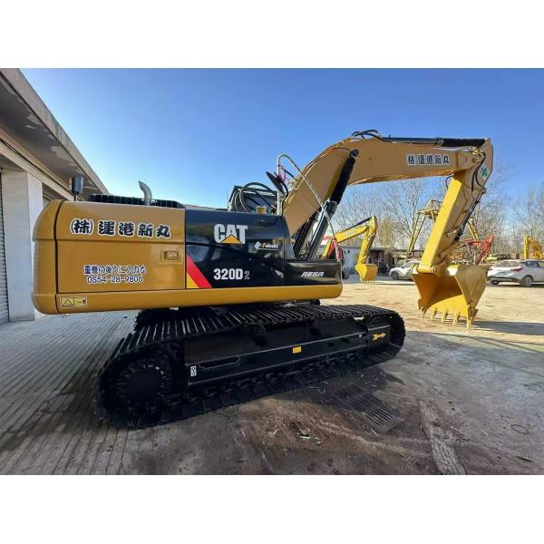 Yellow Original Japan Used CAT Excavator 320D2 Caterpillar Crawler Excavator