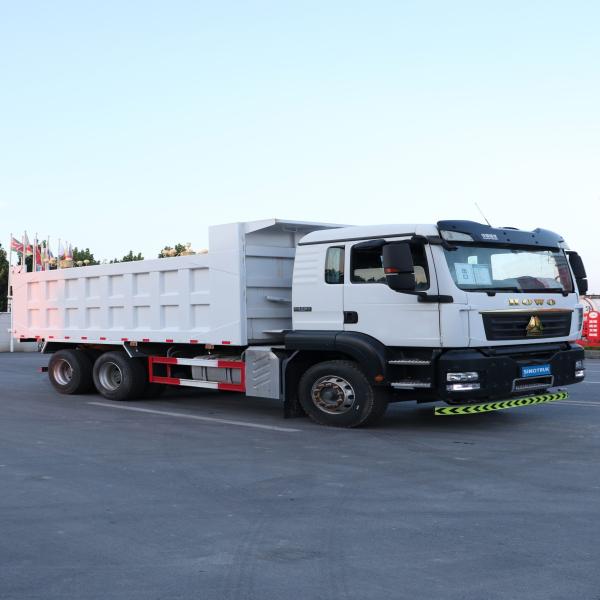 Used Dump Truck Howo T5G Sinotruk Howo 6x4 Tipper 10 Wheeler 30m3 capacity